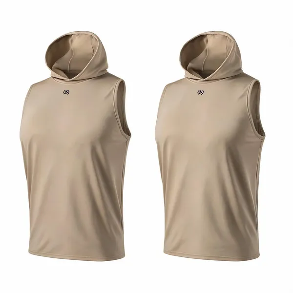 Beige_Premium_Polyester_And_Spandex_Tank_Top_For_Men