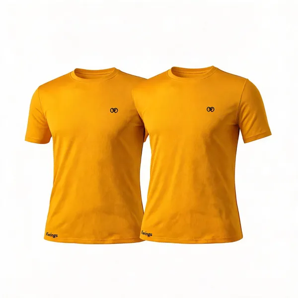 Yellow_Premium_Polyester_And_Spandex_Sports_T-Shirt_For_Men