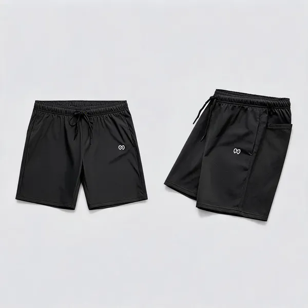 Black_Premium_Polyester_And_Spandex_Sports_Shorts_For_Men