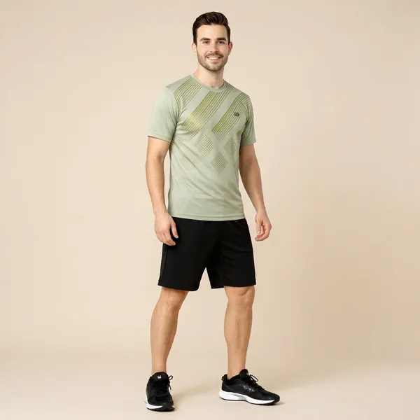 Sage_Green_Premium_Polyester_And_Spandex_Sports_T-Shirt_For_Men