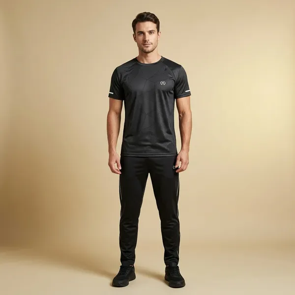 Grey_Premium_Polyester_And_Spandex_Sports_T-Shirt_For_Men