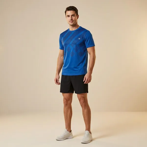Blue_Premium_Polyester_And_Spandex_Sports_T-Shirt_For_Men