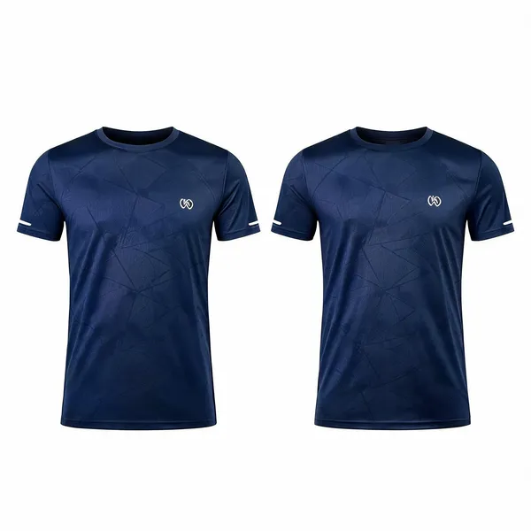 Navy_Blue_Premium_Polyester_And_Spandex_Sports_T-Shirt_For_Men