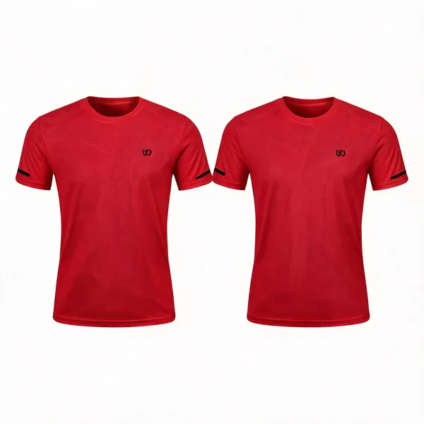Red_Premium_Polyester_And_Spandex_Sports_T-Shirt_For_Men