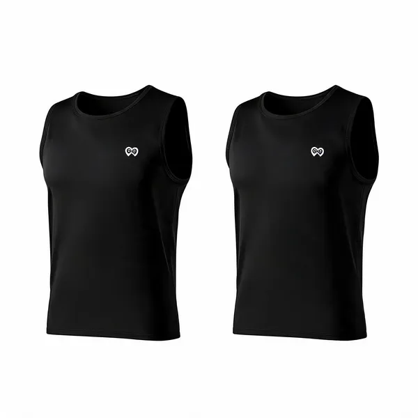 Black_Premium_Polyester_And_Spandex_Tank_Top_For_Men