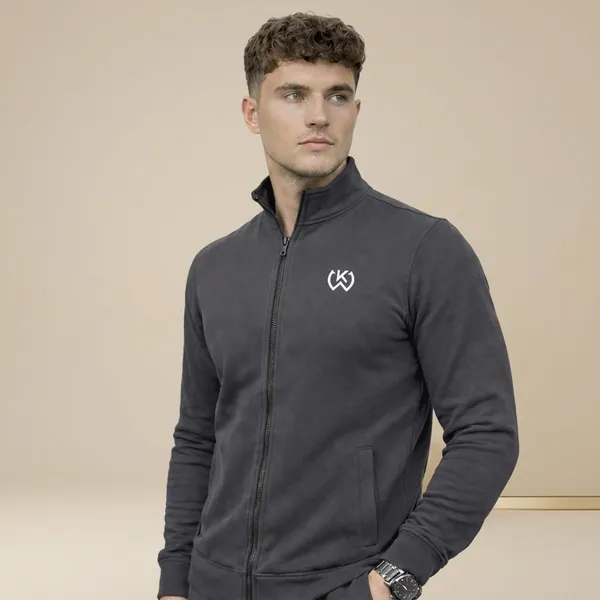 Grey_Premium_Polyester_And_Spandex_Jacket_For_Men