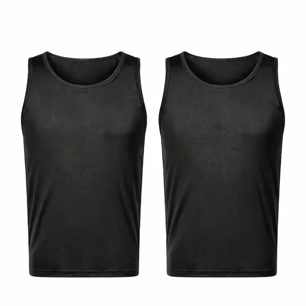 Grey_Premium_Polyester_And_Spandex_Tank_Top_For_Men