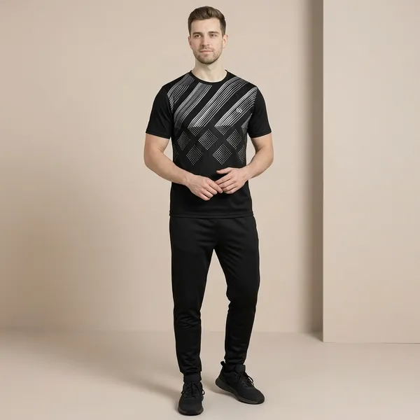 Black_Premium_Polyester_And_Spandex_Sports_T-Shirt_For_Men
