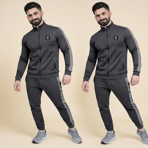 Grey_Premium_Polyester_And_Spandex_Tracksuit_For_Men