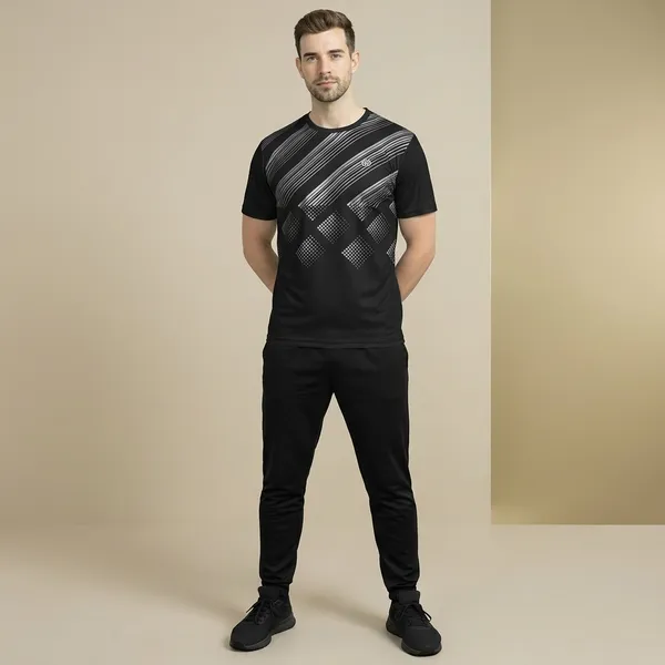 Black_Premium_Polyester_And_Spandex_Sports_T-Shirt_For_Men