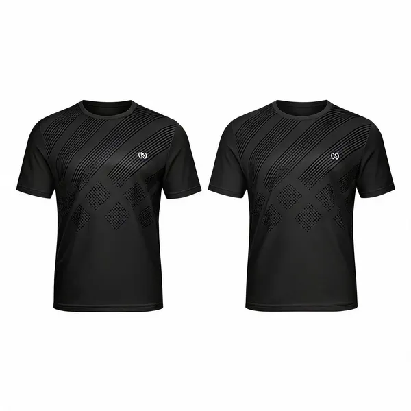 Black_Premium_Polyester_And_Spandex_Sports_T-Shirt_For_Men