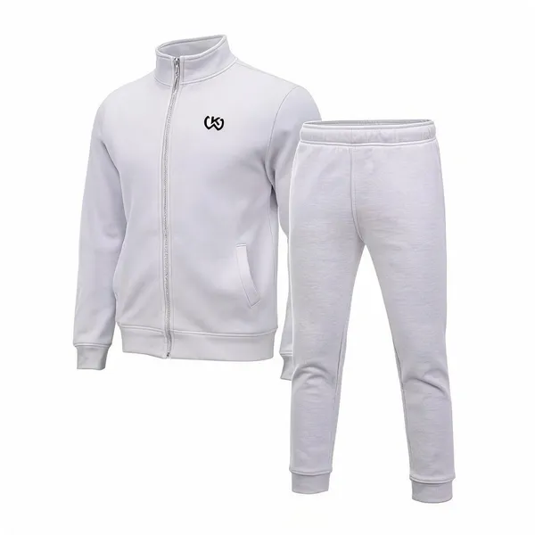 White_Premium_Polyester_And_Spandex_Tracksuit_For_Men
