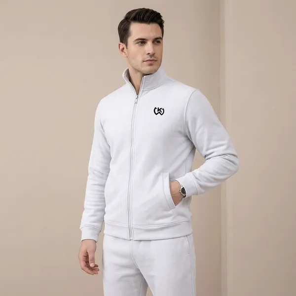 White_Premium_Polyester_And_Spandex_Tracksuit_For_Men