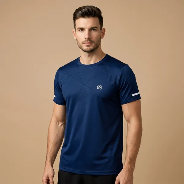 Blue_Premium_Polyester_And_Spandex_Sports_T-Shirt_For_Men