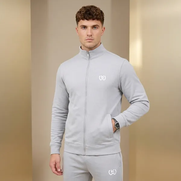 Grey_Premium_Polyester_And_Spandex_Jacket_For_Men