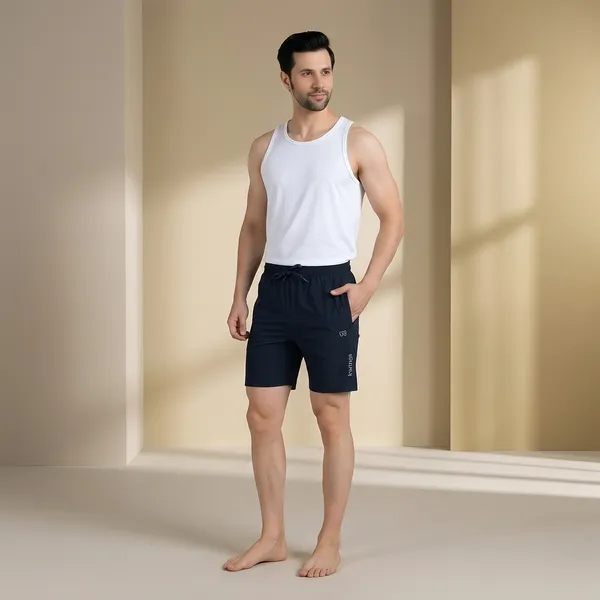 Navy_Blue_Premium_Polyester_And_Spandex_Sports_Shorts_For_Men