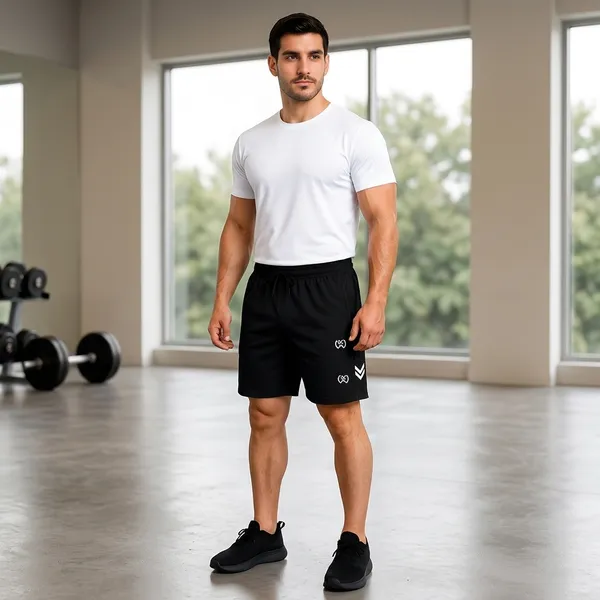 Black_Premium_Polyester_And_Spandex_Sports_Shorts_For_Men