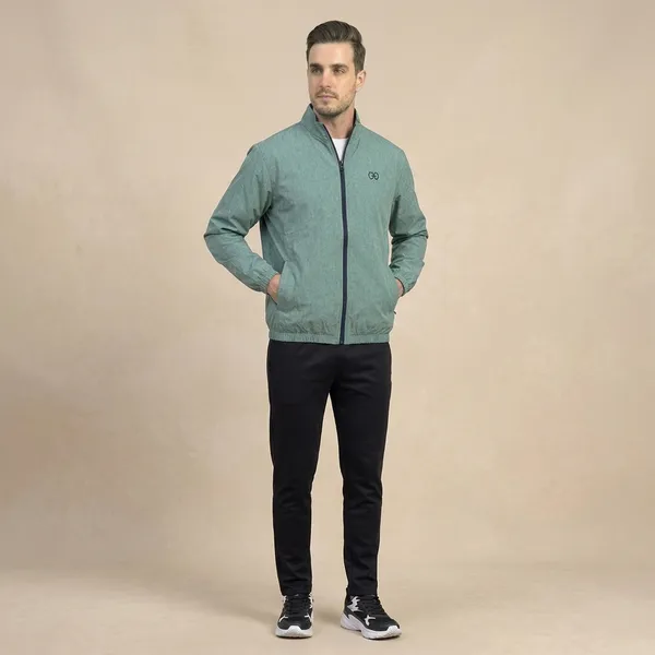 Green_Premium_Polyester_And_Spandex_Jacket_For_Men