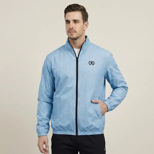 Sky_Blue_Premium_Polyester_And_Spandex_Jacket_For_Men