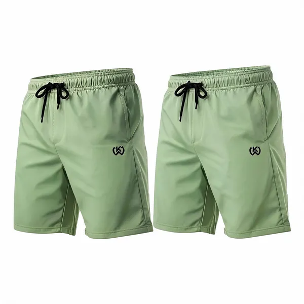 Green_Premium_Polyester_And_Spandex_Sports_Shorts_For_Men