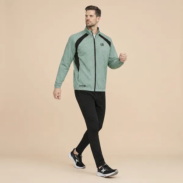 Green_Premium_Polyester_And_Spandex_Jacket_For_Men