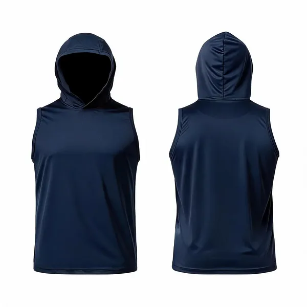 Navy_Premium_Polyester_And_Spandex_Sports_T-Shirt_For_Men