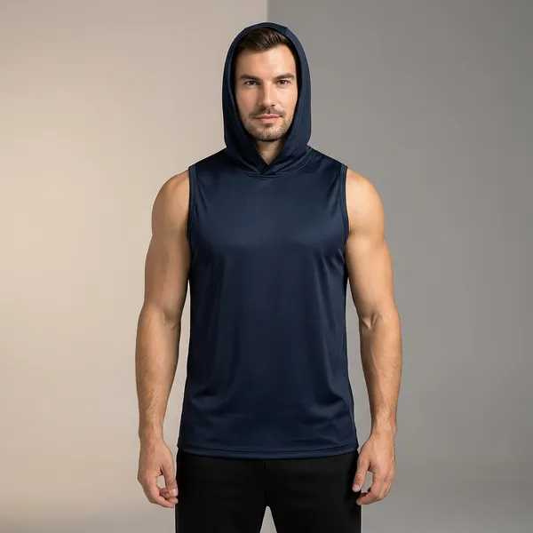 Navy_Premium_Polyester_And_Spandex_Sports_T-Shirt_For_Men