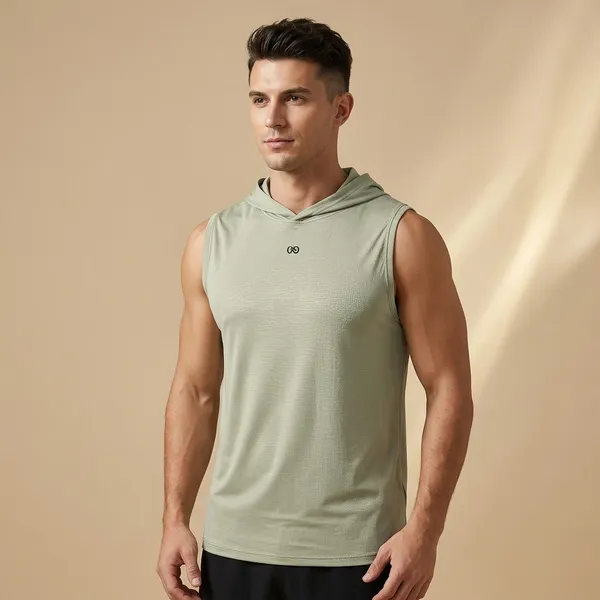 Sage_Green_Premium_Polyester_And_Spandex_Tank_Top_For_Men