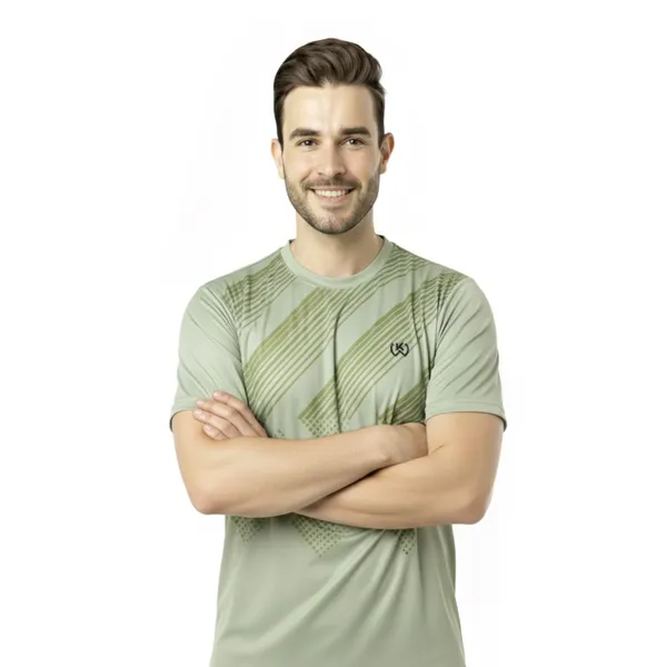 Sage_Green_Premium_Polyester_And_Spandex_Sports_T-Shirt_For_Men