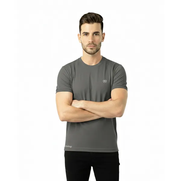 Grey_Premium_Polyester_And_Spandex_Sports_T-Shirt_For_Men