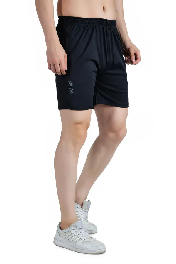 Black_Premium_Polyester_And_Spandex_Sports_Shorts_For_Men