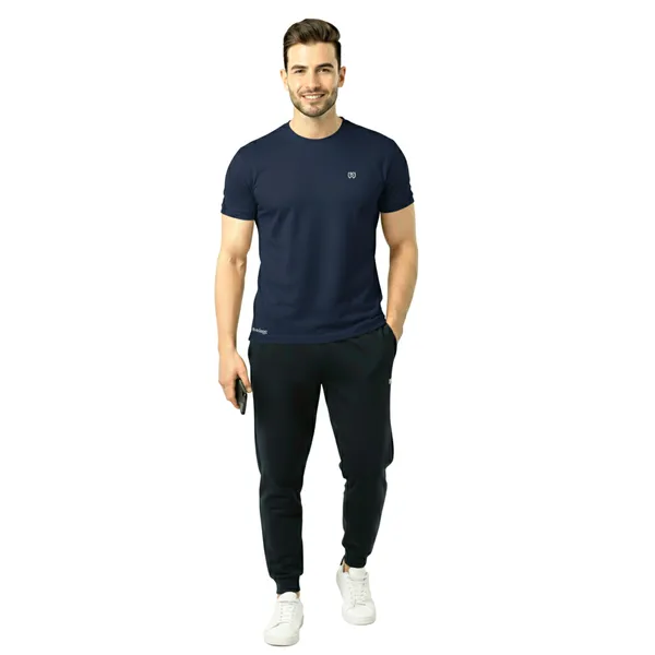 Navy_Blue_Premium_Polyester_And_Spandex_Sports_T-Shirt_For_Men