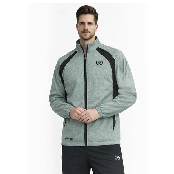 Green_Premium_Polyester_And_Spandex_Jacket_For_Men