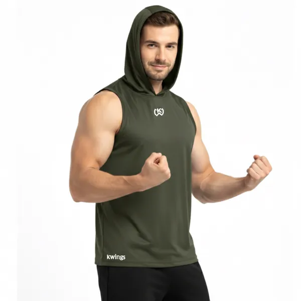 Olive_Green_Premium_Polyester_And_Spandex_Tank_Top_For_Men