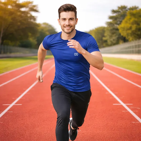 Blue_Premium_Polyester_And_Spandex_Sports_T-Shirt_For_Men