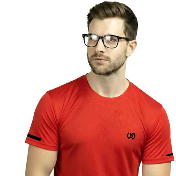 Red_Premium_Polyester_And_Spandex_Sports_T-Shirt_For_Men