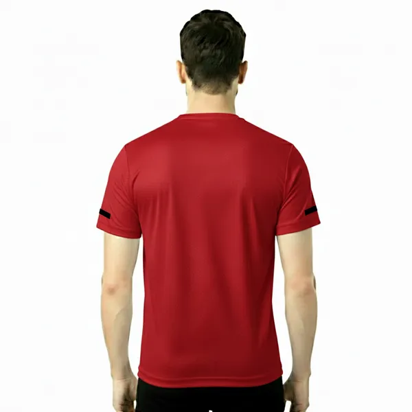 Red_Premium_Polyester_And_Spandex_Sports_T-Shirt_For_Men