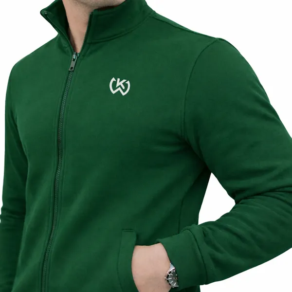 Green_Premium_Polyester_And_Spandex_Tracksuit_For_Men