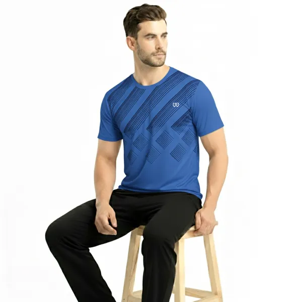 Blue_Premium_Polyester_And_Spandex_Sports_T-Shirt_For_Men