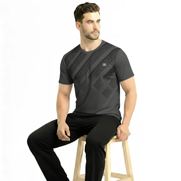 Black_Premium_Polyester_And_Spandex_Sports_T-Shirt_For_Men