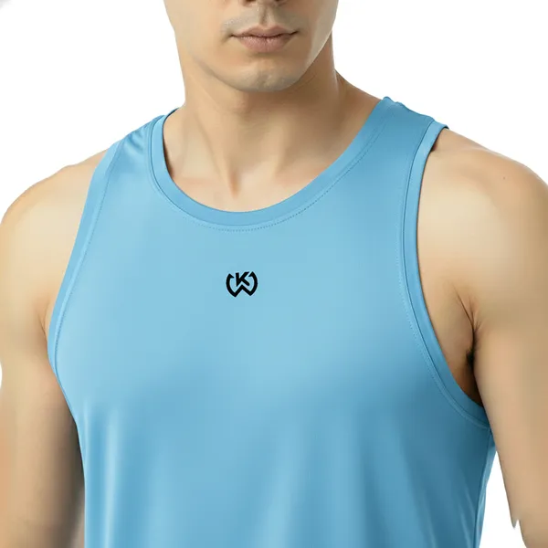 Sky_Blue_Premium_Polyester_And_Spandex_Tank_Top_For_Men