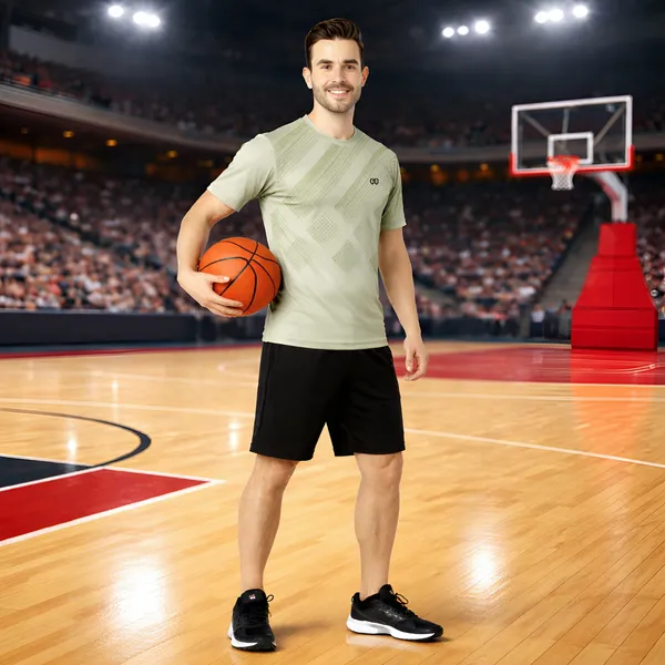 Sage_Green_Premium_Polyester_And_Spandex_Sports_T-Shirt_For_Men