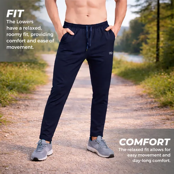 Olive_Green_Premium_Polyester_And_Spandex_Track_Pants_For_Men