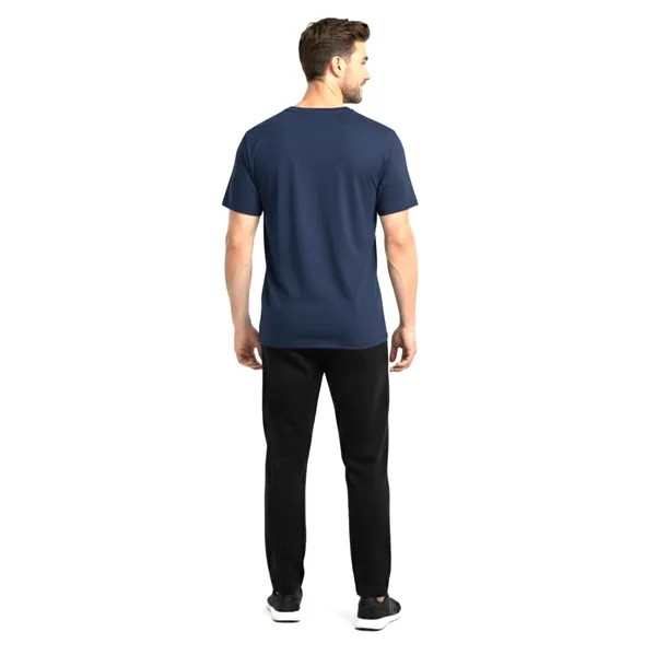 Navy_Premium_Polyester_And_Spandex_Sports_T-Shirt_For_Men