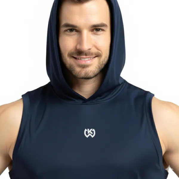 Navy_Premium_Polyester_And_Spandex_Sports_T-Shirt_For_Men