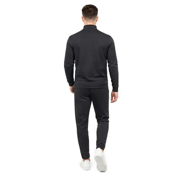 Black_Premium_Polyester_And_Spandex_Tracksuit_For_Men