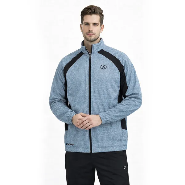 Grey_Premium_Polyester_And_Spandex_Jacket_For_Men