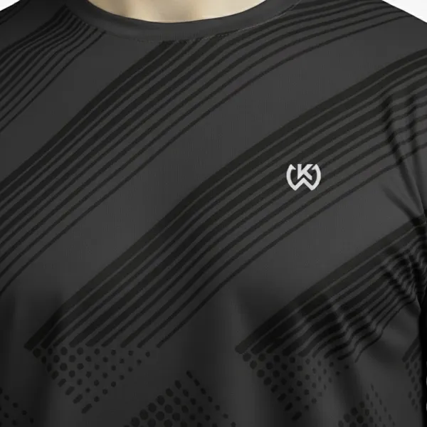 Black_Premium_Polyester_And_Spandex_Sports_T-Shirt_For_Men