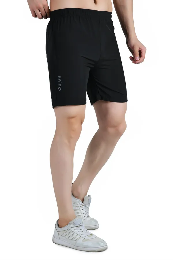 Black_Premium_Polyester_And_Spandex_Sports_Shorts_For_Men
