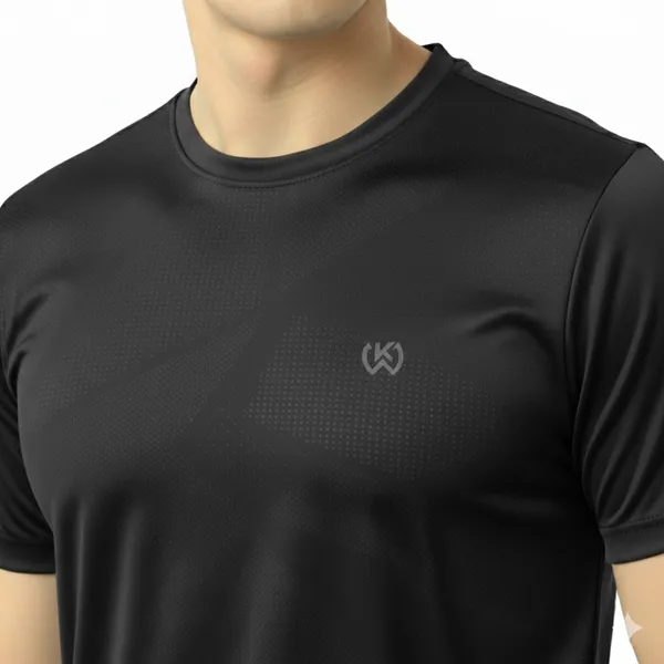 Grey_Premium_Polyester_And_Spandex_Sports_T-Shirt_For_Men